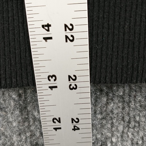 Victoria's Secret PINK Women's 1/2 Zip Fleece Pullover Black Large - Picture 12 of 13